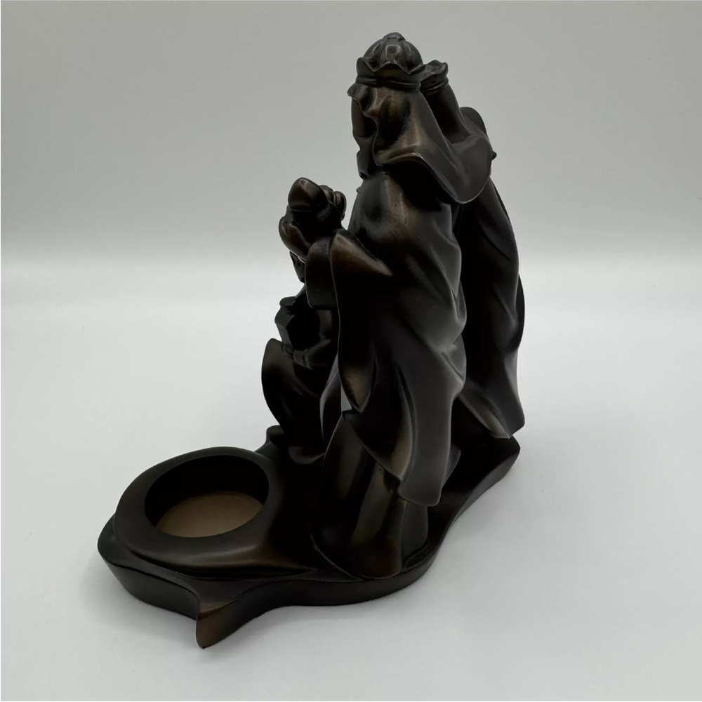 PartyLite Holy Night Three Kings Tealight Holder P9431 Bronze Christmas Wise Men - Picture 11 of 15